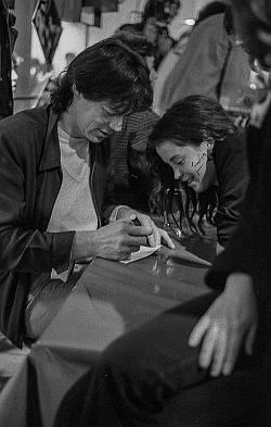 Golden Earring 2nd Live album signing session Amsterdam May 16, 1981